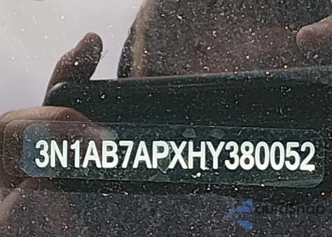 2017 Nissan Sentra S from USA, damaged, VIN 3N1AB7APXHY380052